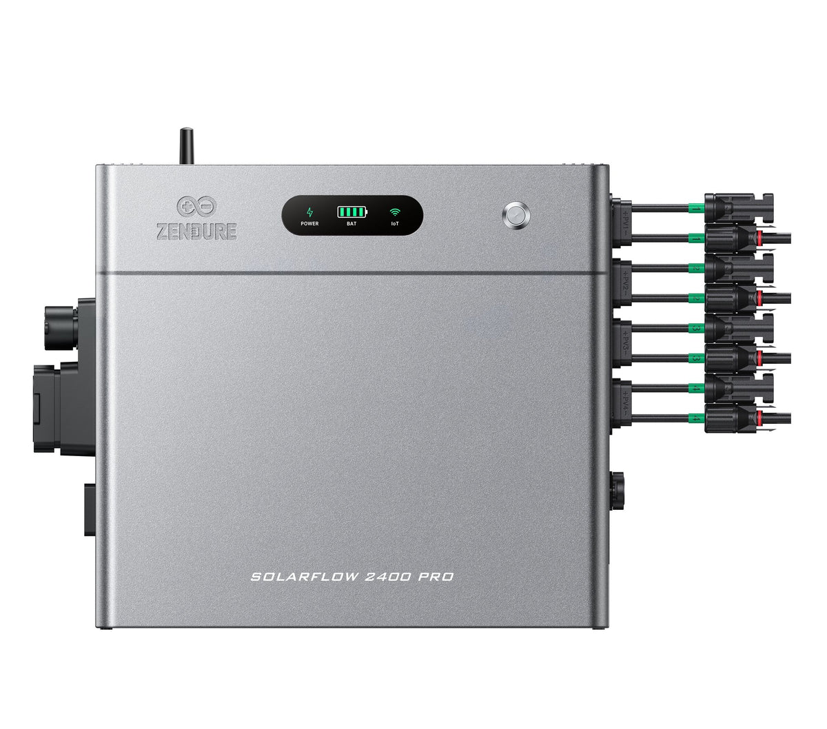 SolarFlow 2400 Pro de Zendure, vista frontal