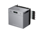 SolarFlow 2400 Pro, vista lateral con entradas solares