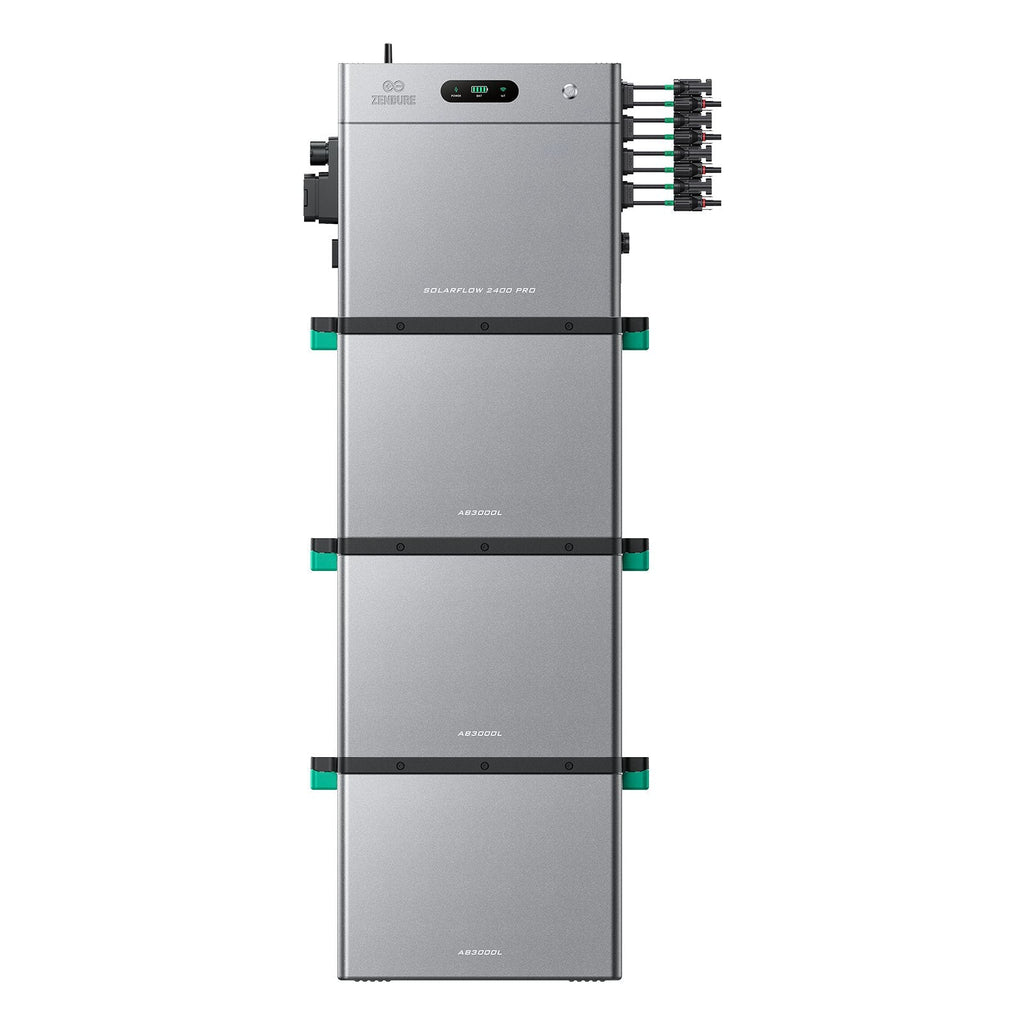 SolarFlow 2400 Pro con tres baterías AB3000L
