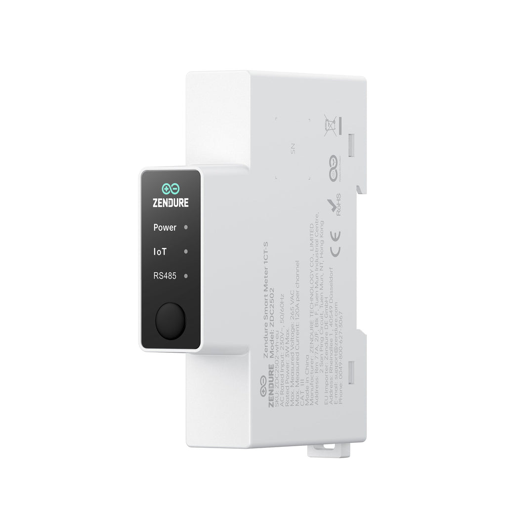 Zendure Smart Meter para carril DIN, vista lateral